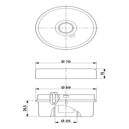 Phoenix Contact 2700095 Connection element PSD-S CE-TM SCREW