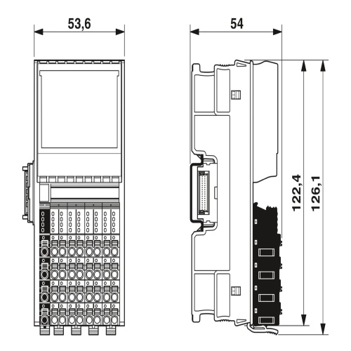 Phoenix Contact 2701235 Temperature module AXL F RTD8 XC 1F