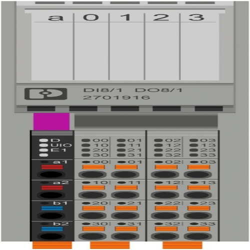 Phoenix Contact 2701916 Digital module AXL F DI8/1 DO8/1 1H