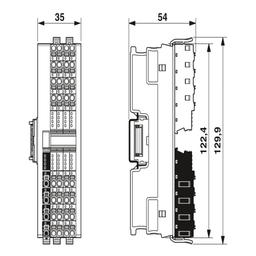Phoenix Contact 2702052 Digital module AXL F DI32/1 2H