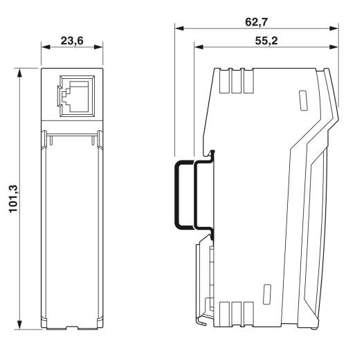 Phoenix Contact 2703018 Patch panel PP-RJ-SCC