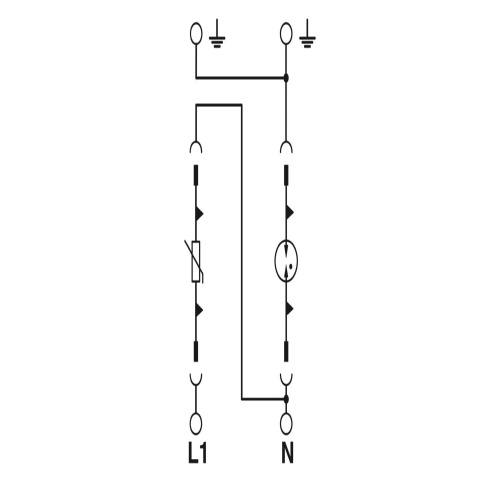 Phoenix Contact 2800187 Lightning/surge arrester type 1/2 VAL-MS-T1/T2 335/12.5/1+1