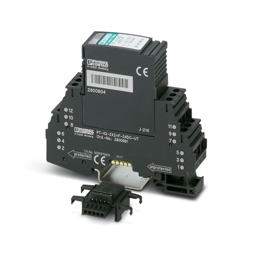 Phoenix Contact 2800981 Surge protection device PT-IQ-2X2+F-24DC-UT