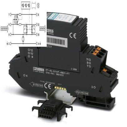 Phoenix Contact 2859000 Surge protection plug PT 2-F-ST