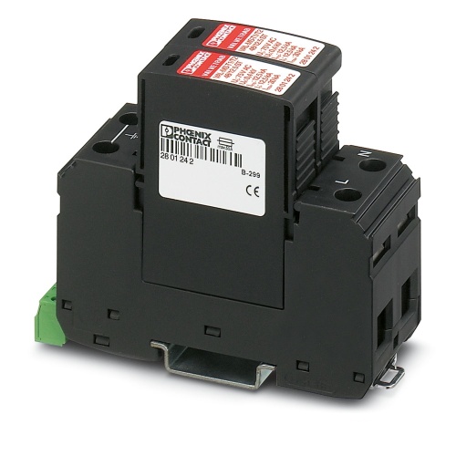 Phoenix Contact 2801533 Lightning/surge arrester type 1/2 VAL-MS-T1/T2 48/12.5/1+1V-FM