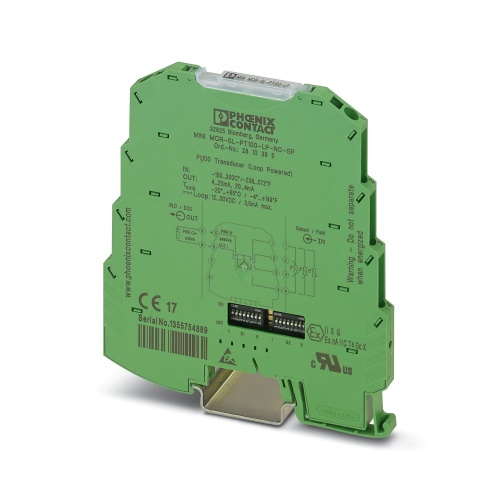Phoenix Contact 2810395 Temperature measuring transducer MINI MCR-SL-PT100-LP-NC-SP