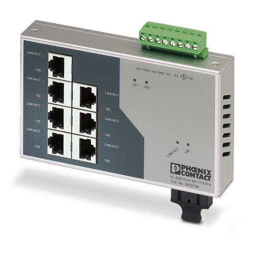 Phoenix Contact 2832726 Industrial Ethernet Switch FL SWITCH SF 7TX/FX