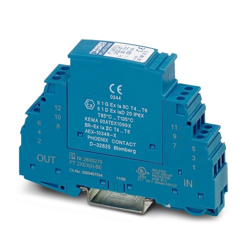 Phoenix Contact 2838225 Surge protection plug PT 2XEX(I)-24DC-ST