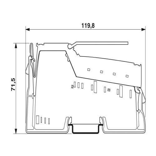 Phoenix Contact 2861263 Digital module IB IL 24 DO 2-2A-PAC