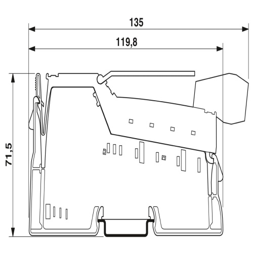 Phoenix Contact 2862000 Bus coupler IBS IL 24 BK-T/U-2MBD-PAC
