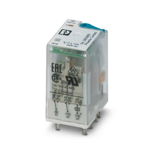 Phoenix Contact 2903660 Single relay REL-IR2/LDP- 24DC/2X21