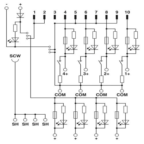 Phoenix Contact 2905935 Passive module UM-FLK10/AI/FU/ROC800