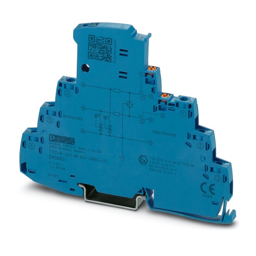 Phoenix Contact 2906821 Surge protection device TTC-6-2X1-M-EX-24DC-UT-I