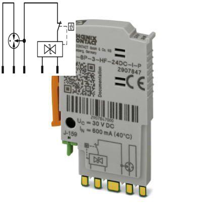 TTC-6P-3-HF-24DC-I-P Phoenix Contact 2907847 Replacement plug Surge protection plug