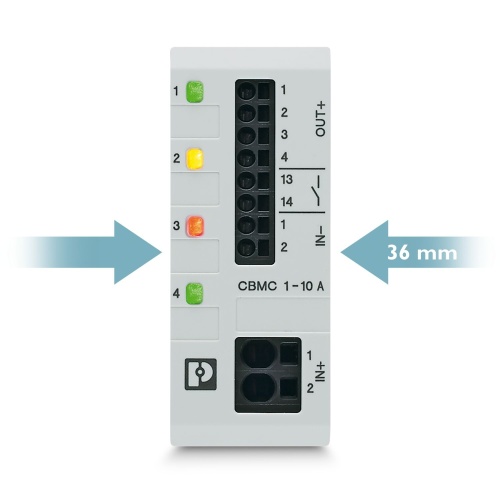 Phoenix Contact 2908716 Electronic circuit breaker CBMC E4 24DC/1-10A NO-C