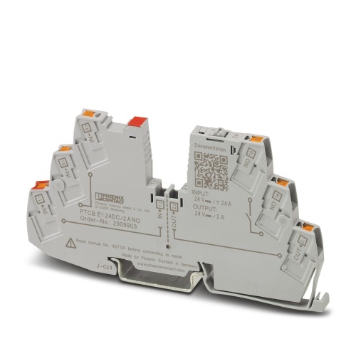 Phoenix Contact 2909903 Electronic circuit breaker PTCB E1 24DC/2A NO