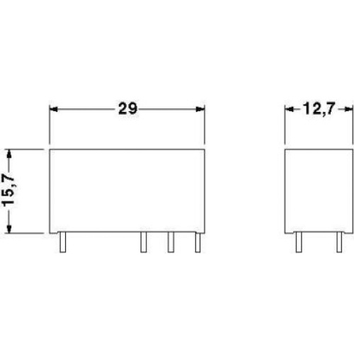 Phoenix Contact 2961448 Single relay REL-MR-120AC/21-21