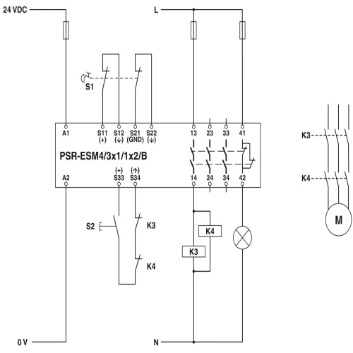 Phoenix Contact 2963925 Safety relays PSR-SPP- 24UC/ESM4/3X1/1X2/B