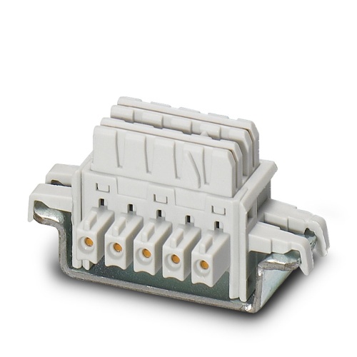 Phoenix Contact 2969401 DIN rail bus connector ME 6,2 TBUS-2 1,5/5-ST-3,81KMGY