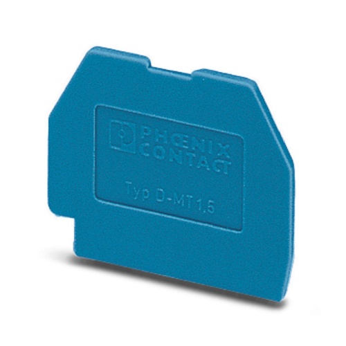 Phoenix Contact 3025529 End cover D-MT 1,5 BU