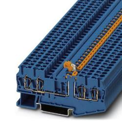 ST 2,5-QUATTRO-MT BU Phoenix Contact 3037834 blue Disconnect Terminal Block