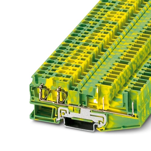 Phoenix Contact 3042858 Spring-cage protective conductor terminal block ST 4-QUATTRO/2P-PE