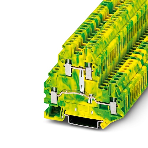 Phoenix Contact 3044665 Protective conductor double-level terminal block UTTB 2,5-PE
