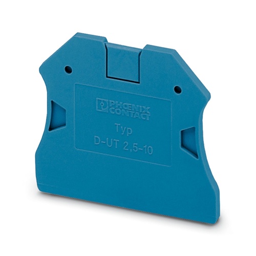 Phoenix Contact 3047235 End cover D-UT 2,5/10 BU