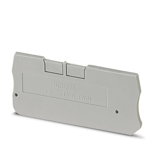 Phoenix Contact 3208184 End cover D-PT 1,5/S-TWIN
