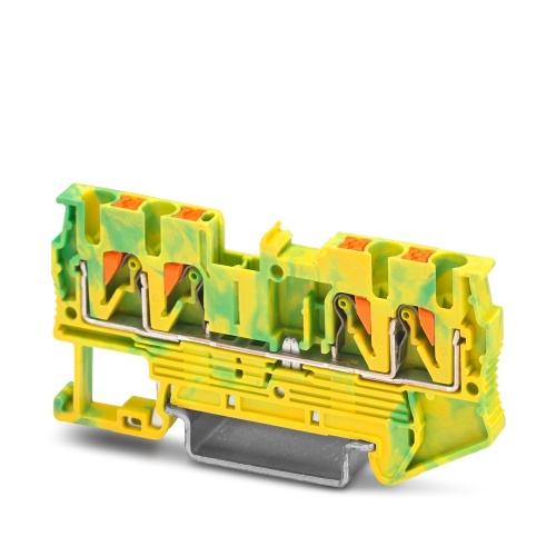Phoenix Contact 3209594 Protective conductor terminal block PT 2,5-QUATTRO-PE