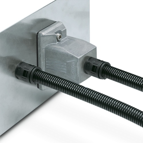 Phoenix Contact 3240956 Protective hose screw connection WP-GR HF IP66 M32 BK
