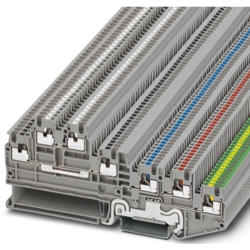 PTIO 1,5/S/5-PE/U-BK/O-WH Phoenix Contact 3244471 Sensor/actuator Terminal Block - PTIO 1,5/S/5-PE/U-BK/O-WH