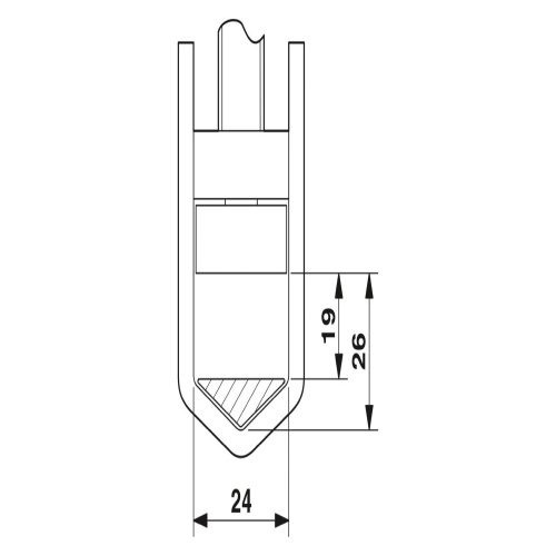 Phoenix Contact 3247048 High-current terminal block UKH 240-F