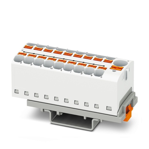 Phoenix Contact 3273648 Distribution block PTFIX 10/18X4-NS35 WH
