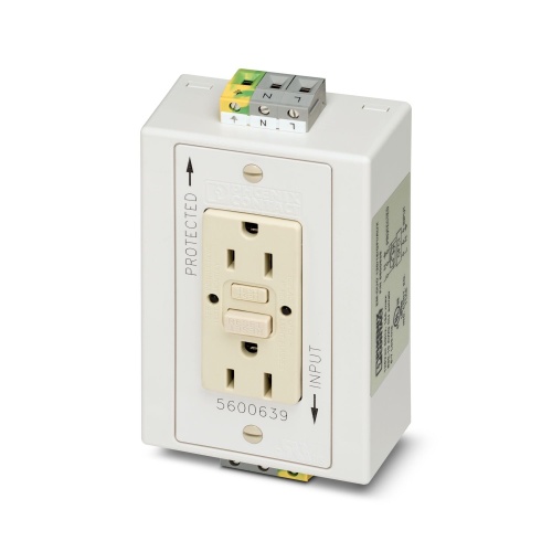 Phoenix Contact 5600639 Socket EM-DUO 120/15/GFI/AUX