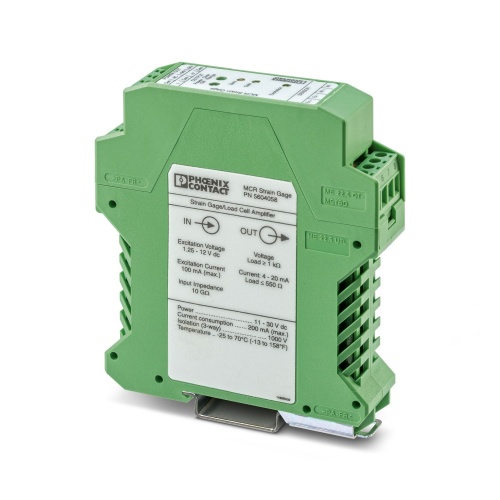 Phoenix Contact 5604058 Strain gage/load cell amplifier MCR-SGA-4/6-DC