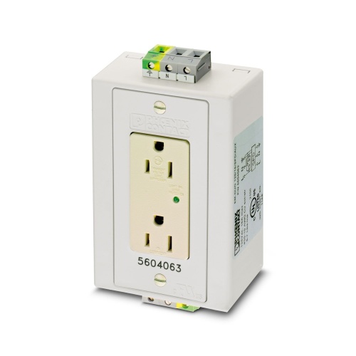 Phoenix Contact 5604063 Socket EM-DUO 120/15/SPD/AUX