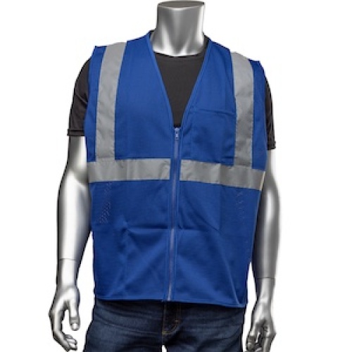 PIP 301-0702Z-BL/3X Non-ANSI Enhanced Visibility Mesh Vest