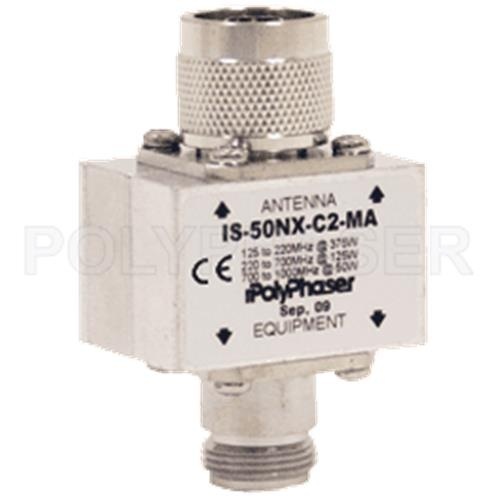 Polyphaser IS-50NX-C2-MA RF Surge Protector - 1 GHz, 375 Watts