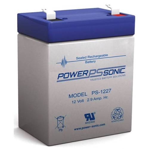PowerSonic Battery PS1227 General Purpose Battery 12V 2.9AH
