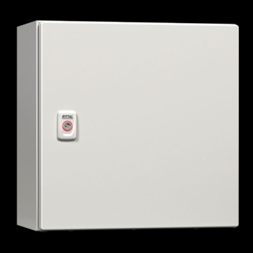 Rittal 1077000 AX compact control cabinet Basic enclosure AX, carbon steel