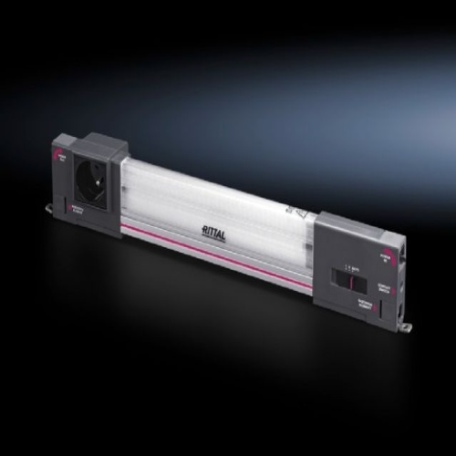 Rittal 2500212 Led Light - Aluminum, 17.2" x 3.15" x 1.73" (WxHxD)