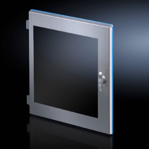 Rittal 4000080 Inspection Window - 304 Stainless Steel, 20.4" x 17.2" x 0.91" (WxHxD)