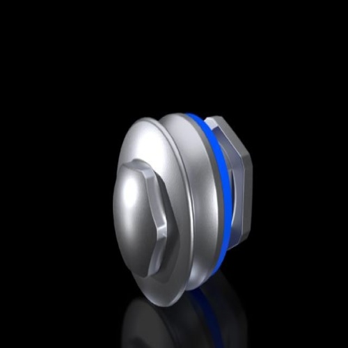 Rittal 4000300 Pressure Relief Stopper - 304 Stainless Steel