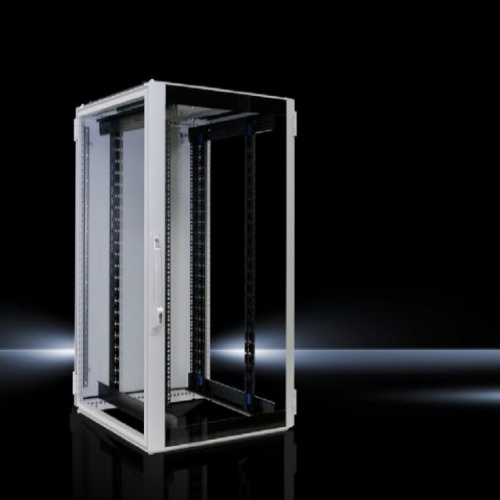 Rittal 5503120 TS IT Network/Server Enclosure with glazed door, with 482.6 mm (19") mounting angles