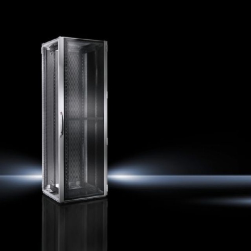 Rittal 5504110 TS IT Network/Server Enclosure with vented door, with 482.6 mm (19") mounting angles
