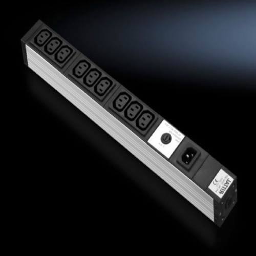 Rittal 7240201 Socket strip for IEC 320 Connectors