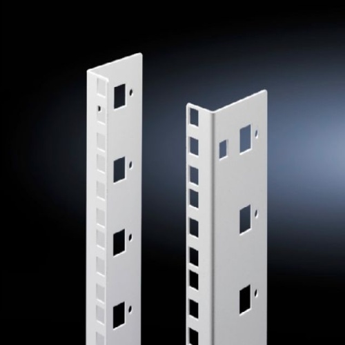 Rittal 7507718 Profile rails, 19" for FlatBox