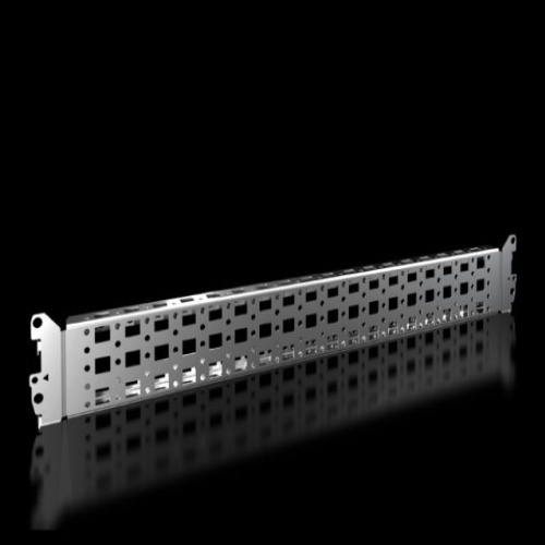 Rittal 8617130 TS punched rail, 25 x 38 mm