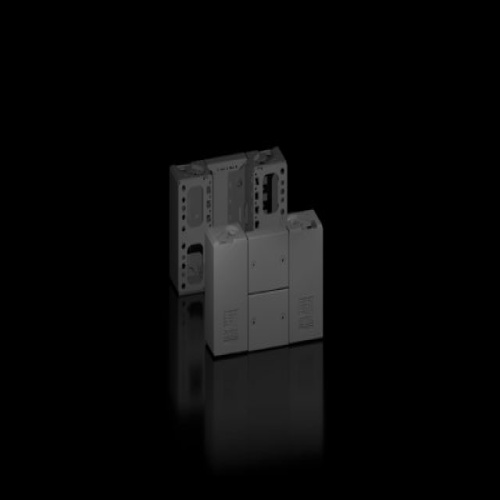 Rittal 8660020 Base/plinth corner pieces with base/plinth trim panels, front and rear for base/plinth system VX, sheet steel